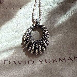 David Yurman Adjustable Length Tempo Necklace
